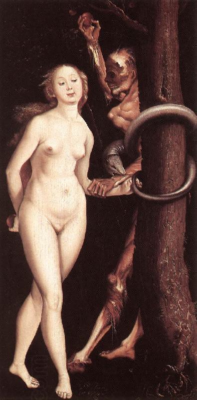 BALDUNG GRIEN, Hans Eve, the Serpent, and Death China oil painting art